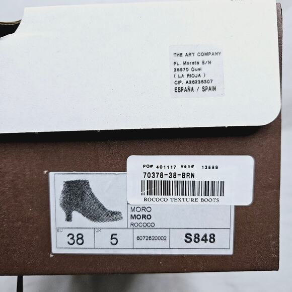 Neosens 848 Ankle Boots Size 38 7.5 - Picture 12 of 14